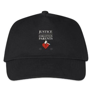 Sensibilisation des parents à la décision - Casquette de baseball Enfant - noir - Devant