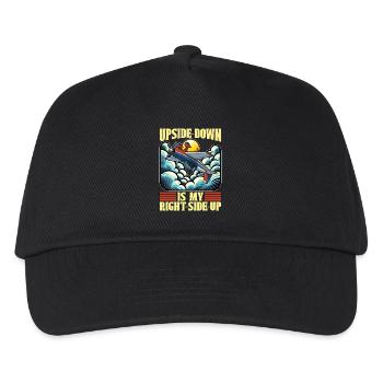 Le pilote de voltige à l’envers est mon pilote RC droit - Casquette de baseball Enfant - noir - Devant