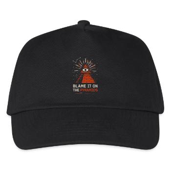 Alufolie-hut-gesellschaft Verschwörungs-meme - Kinder Basecap - Schwarz - Vorne