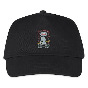 Alufolie-hut-gesellschaft Verschwörungs-meme - Kinder Basecap - Schwarz - Vorne