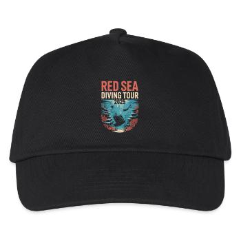 DivingTour RedSea 2025 - Kids’ Baseball Cap - black - Front