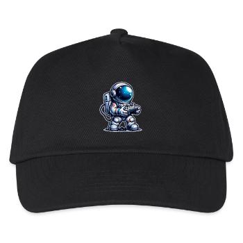 Gaming Astronaut - Kinder Basecap - Schwarz - Vorne