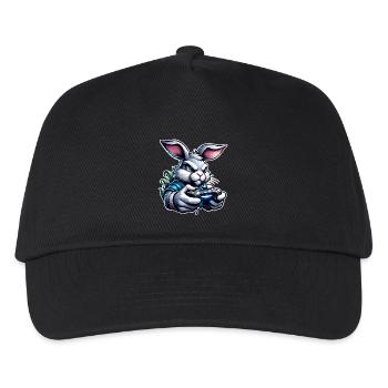 Gaming Hase - Kinder Basecap - Schwarz - Vorne