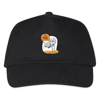 Brain. Some Assembly Required. - Kids’ Baseball Cap - black - Front