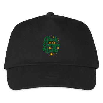 Happiness Energy Light - Kids’ Baseball Cap - black - Front