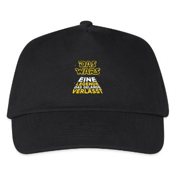 Das Wars - Eine Legende das Gelände verlässt - Kinder Basecap - Schwarz - Vorne