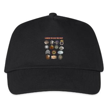 License to Live the Past - Kids’ Baseball Cap - black - Front
