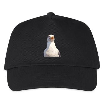 Seagulls Seagull - Kids’ Baseball Cap - black - Front