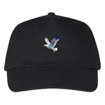 Seagulls Seagull - Kids’ Baseball Cap - black - Front