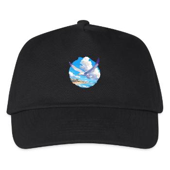 Seagulls Seagull - Kids’ Baseball Cap - black - Front