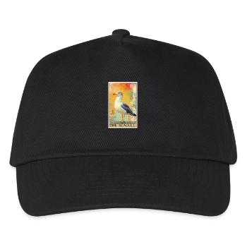 Seagulls Seagull - Kids’ Baseball Cap - black - Front