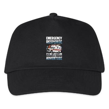 Emergency Response: It's Not Just A Job, It's An - Kids’ Baseball Cap - black - Front