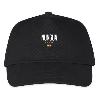 Nungua Ghana - Kinder Basecap - Schwarz - Vorne