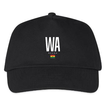 Wa Ghana - Kinder Basecap - Schwarz - Vorne