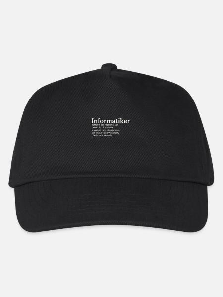 Computer scientist definition funny - Kids’ Baseball Cap - black