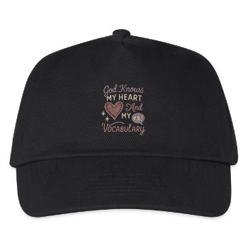 Maman chrétienne Foi Humour Erreurs bénies - Casquette de baseball Enfant - noir - Devant