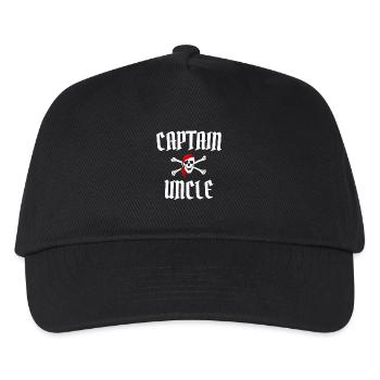 Captain Uncle Pirate Uncle - Kids’ Baseball Cap - black - Front