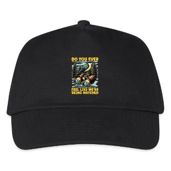 Ornithology Do You Feel Like We're Birdkeeper - Kids’ Baseball Cap - black - Front