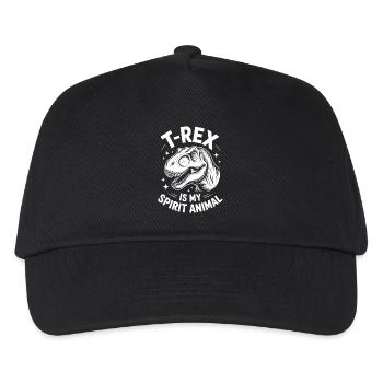 T-Rex Saying Dinosaur Funny T-Rex Gift - Kids’ Baseball Cap - black - Front