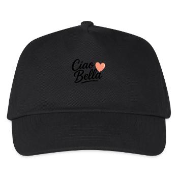 Ciao Bella - Kids’ Baseball Cap - black - Front