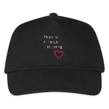 Diese Liebe fühlt sich an wie ein eindringliches Hemd - Romantic - Kinder Basecap - Schwarz - Vorne