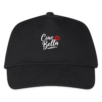 Ciao Bella - Kids’ Baseball Cap - black - Front