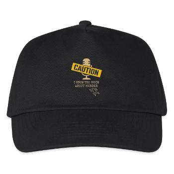 Murderino Fan Forensic Humor - Kids’ Baseball Cap - black - Front