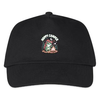 Hoppy Camper Camper Frog - Casquette de baseball Enfant - noir - Devant