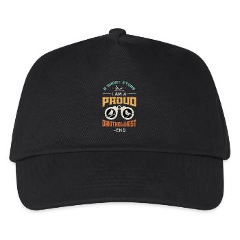 Ornithologist A Short Story I Am A Bird Watcher - Kids’ Baseball Cap - black - Front