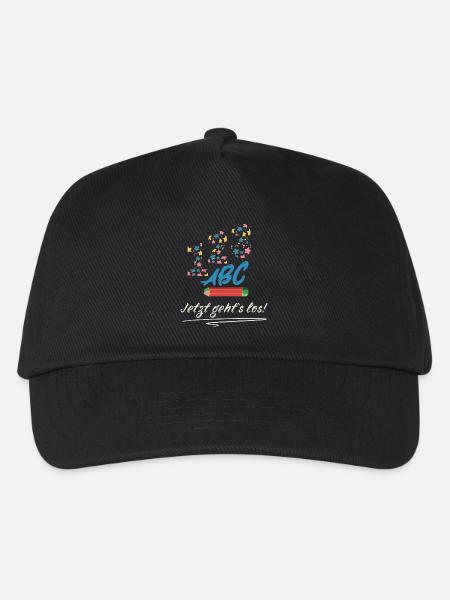 Einschulung - Jetzt geht’s los! Schulkind Design - Kinder Basecap - Schwarz