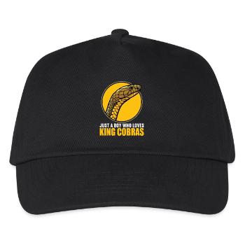 Cobras royaux Cobra royaux - Casquette de baseball Enfant - noir - Devant