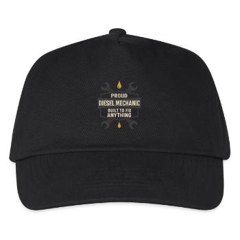 Diesel mechanics Proud mechanics - Kids’ Baseball Cap - black - Front