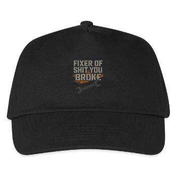 Diesel mechanics Proud mechanics - Kids’ Baseball Cap - black - Front