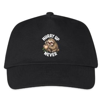 La lenteur paresseuse est ma chemise tempo - Casquette de baseball Enfant - noir - Devant