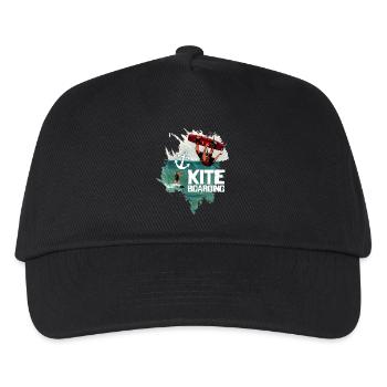 Ride the Wind - Kinder Basecap - Schwarz - Vorne