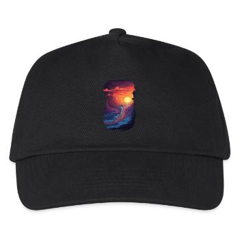 Sunset In The Canyon - Adventure In The - Kids’ Baseball Cap - black - Front