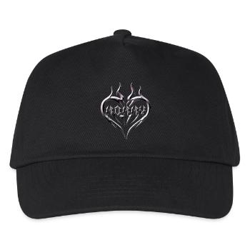 Tatouage de cœur tribal pour Emo et Goth - Casquette de baseball Enfant - noir - Devant