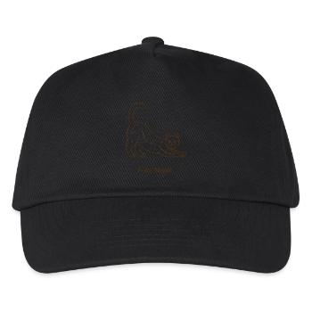 Felis Major - Casquette de baseball Enfant - noir - Devant