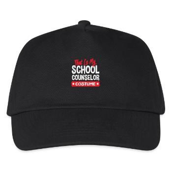 This Is My School Counselor Costume - Kids’ Baseball Cap - black - Front