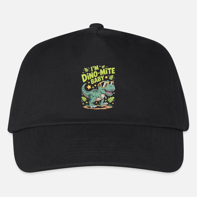 Dino-Mite Baby Shirt - Kinder Basecap - Schwarz