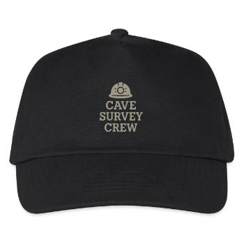 Speleology Cave Science Caving Student Geology - Kids’ Baseball Cap - black - Front