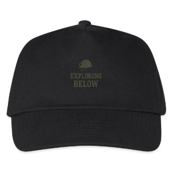 Speleology Cave Science Caving Student Geology - Kids’ Baseball Cap - black - Front