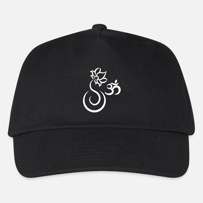 Yoga Yoga Ayurveda Logo - Kinder Basecap - Schwarz