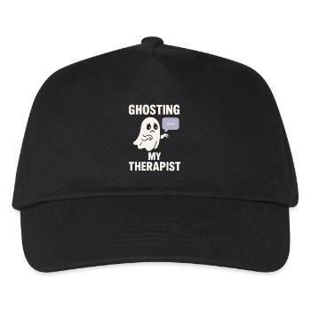 Sad Ghost Ghost Humor Fear Fear Ghost Psychic - Kids’ Baseball Cap - black - Front