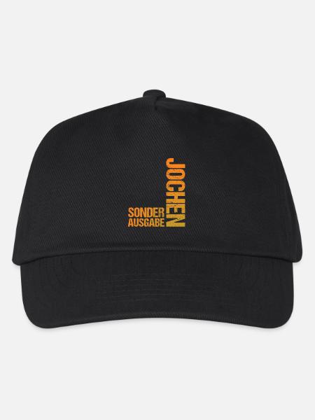 Jochen - Kinder Basecap - Schwarz