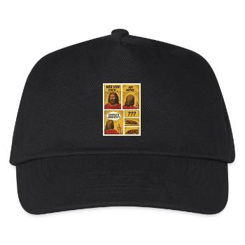 Le comique Jésus cherche des sandales - Casquette de baseball Enfant - noir - Devant