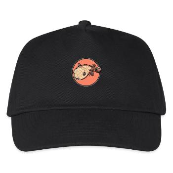 Poisson-globe Poisson-globe - Casquette de baseball Enfant - noir - Devant