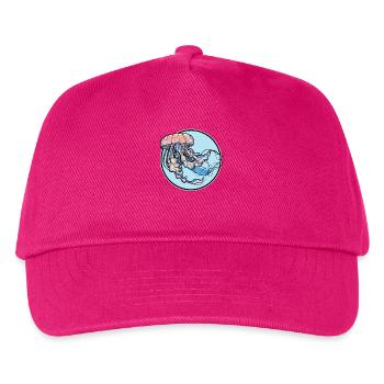 Jellyfish Jellyfish - Kids’ Baseball Cap - fuchsia - Front