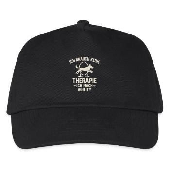 Dog Sports Agility Hobby Dog Exercise Fun - Kids’ Baseball Cap - black - Front