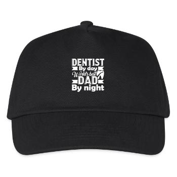 Dentist Dentist Dad - Kids’ Baseball Cap - black - Front